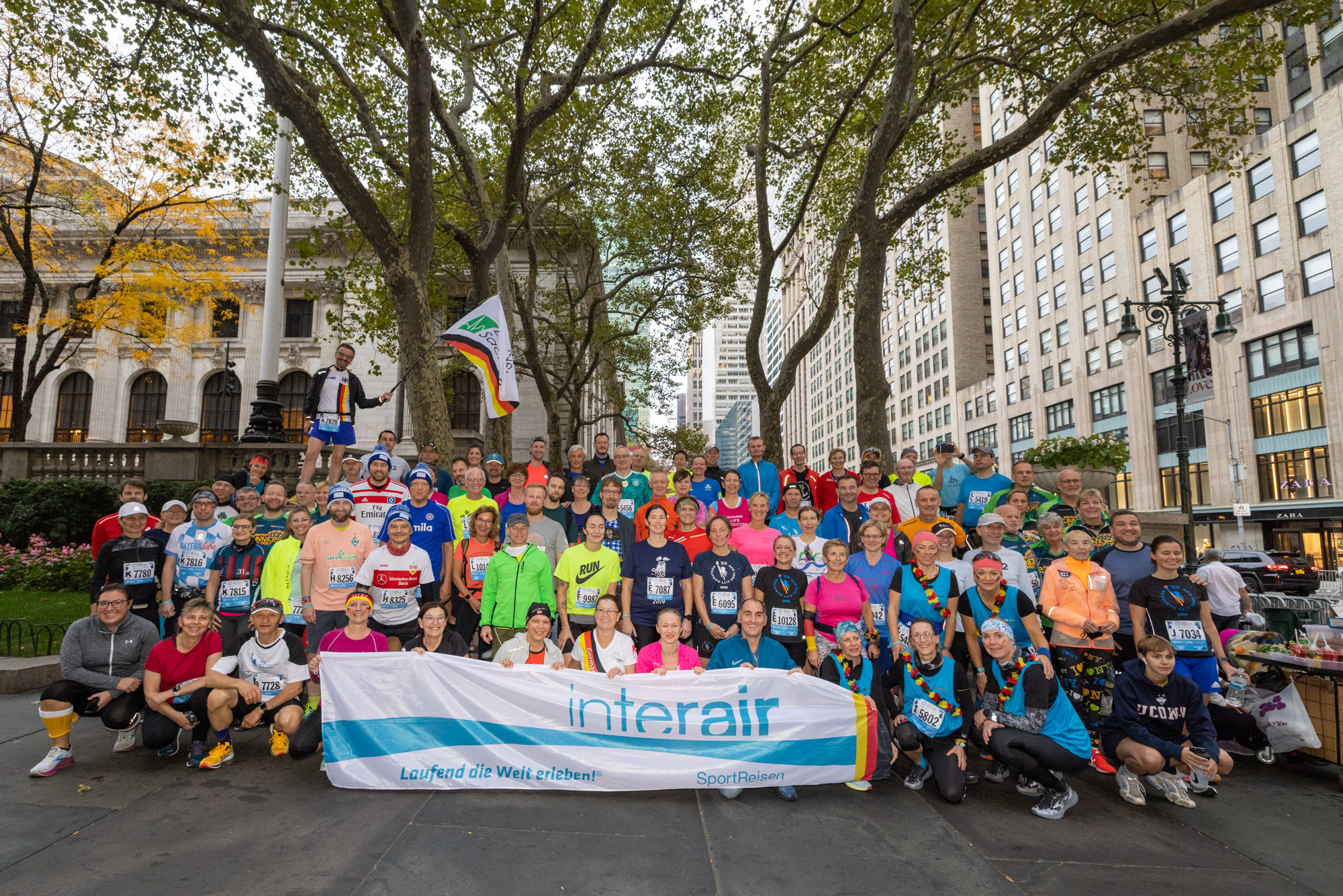 Perfektes Warmup für den TCS Marathon am Sonntag Die schönsten Bilder